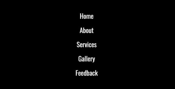 CSS Menu