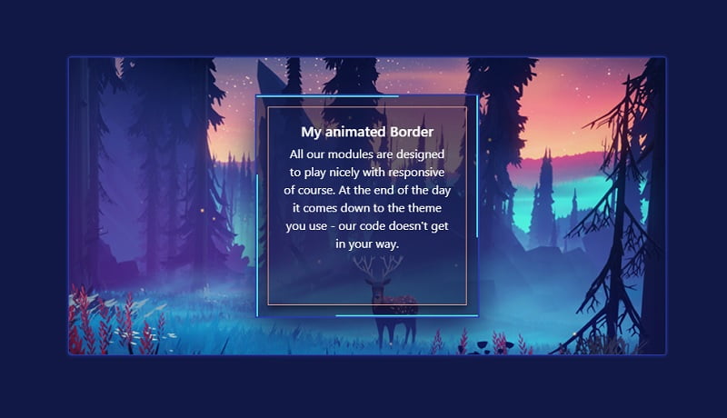 CSS Border Animations