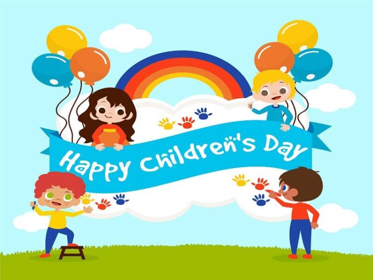 20 Best Free Happy Children's Day Vector Graphics 2024