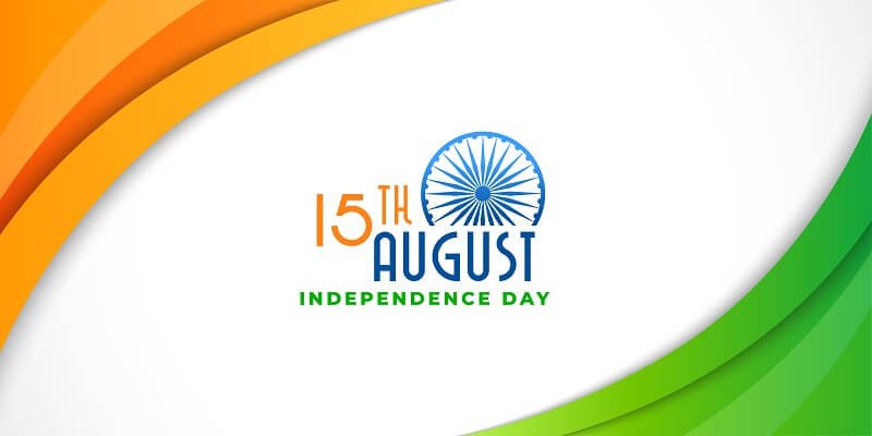 Elegant indian happy independence day