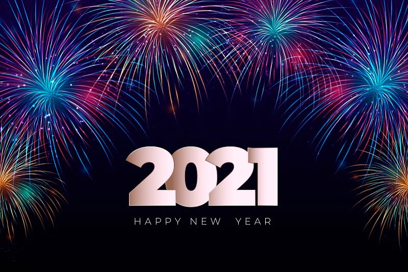 Fireworks-new-year-2021-background