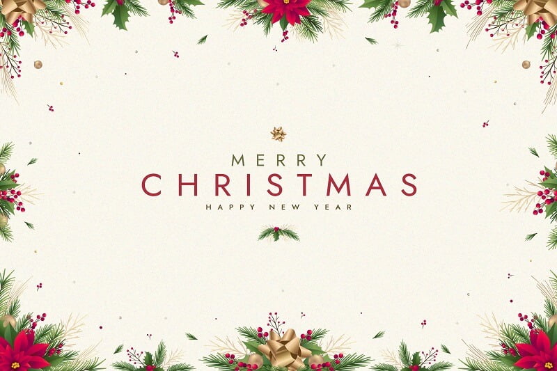 Flat-christmas-background-Free-Vector