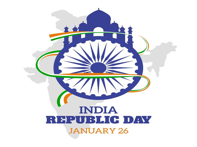 Flat indian republic day
