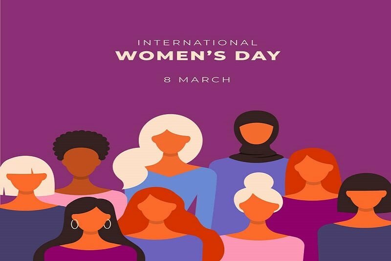 Flat international women's day illustration
