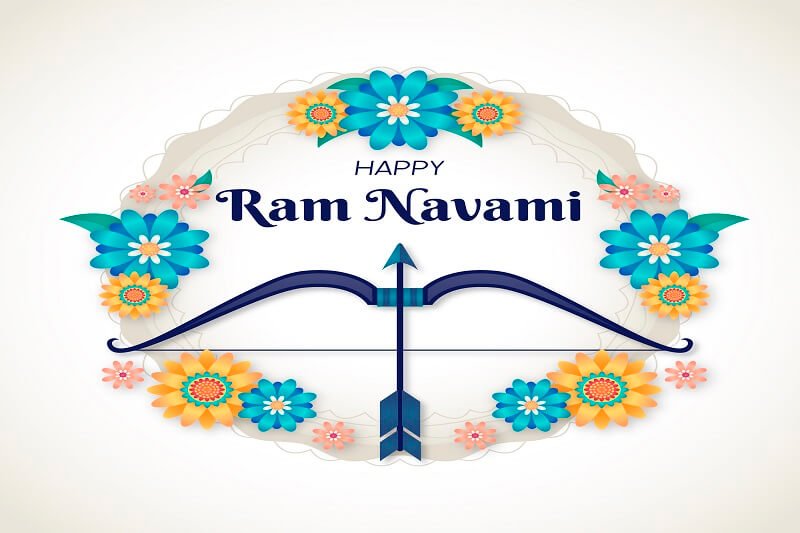 Happy Ram Navami Vector Graphics