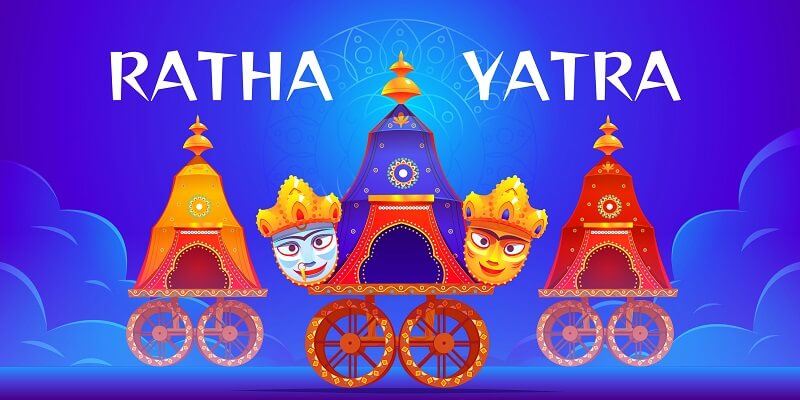 Flat rath yatra background