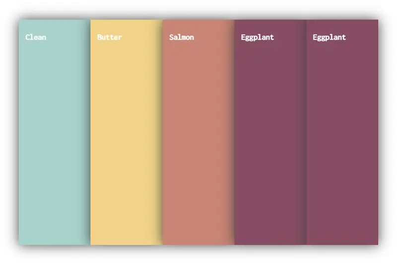 Flexbox – Color Palette