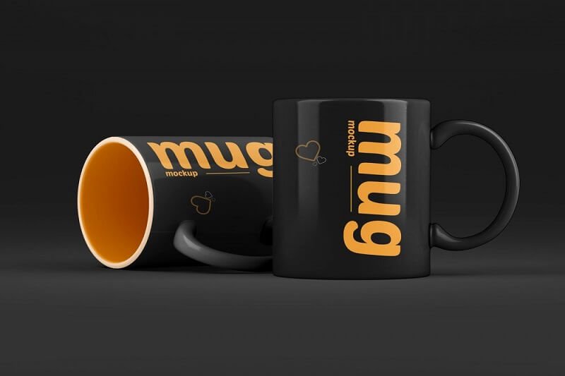 Free Coffee Mug Cup Mockup