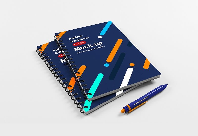 Free Notebook Mock-Up