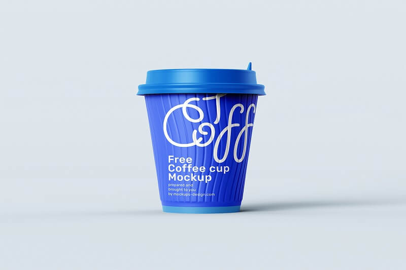 Free Paper Coffee Cup Mockup