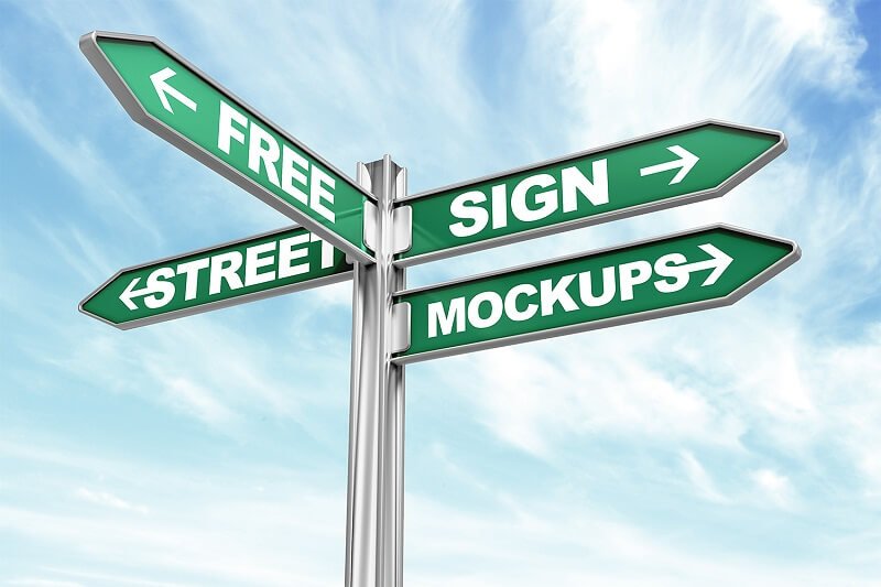 Free Signs Mockups