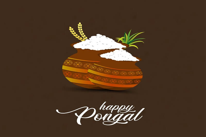 Happy pongal background