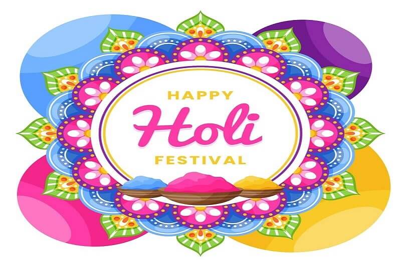 Holi festival background