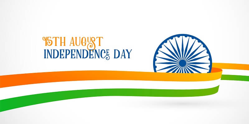 Indian flag background for independence day