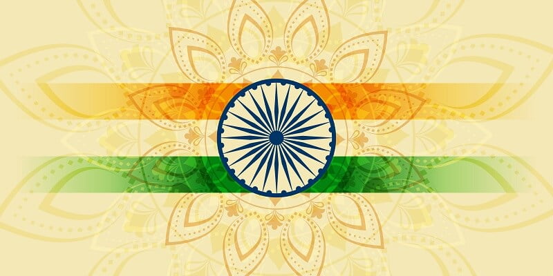 Indian happy independence day holiday banner