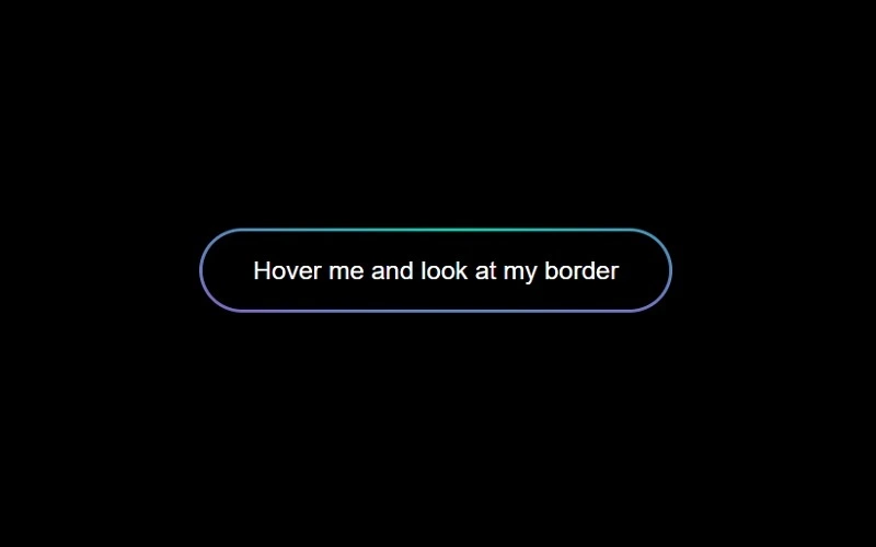 Interactive Button Border