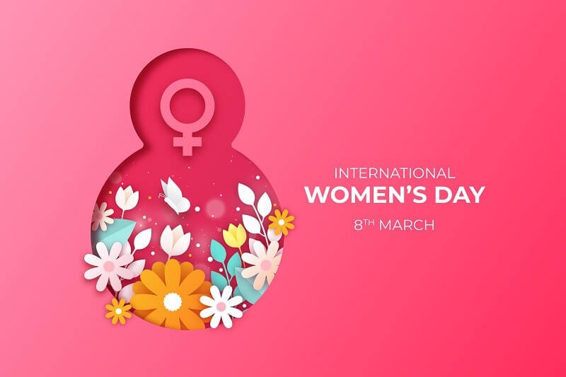 International women day background