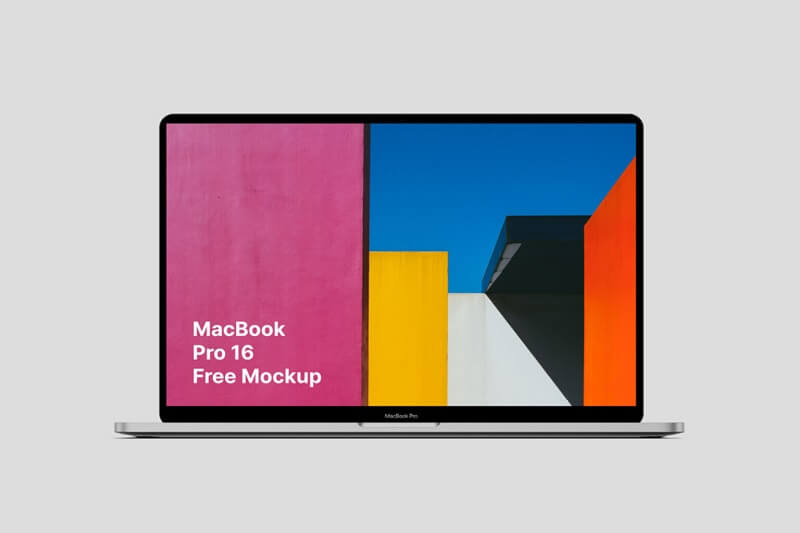 MacBook Pro (16 Inch) Mockup
