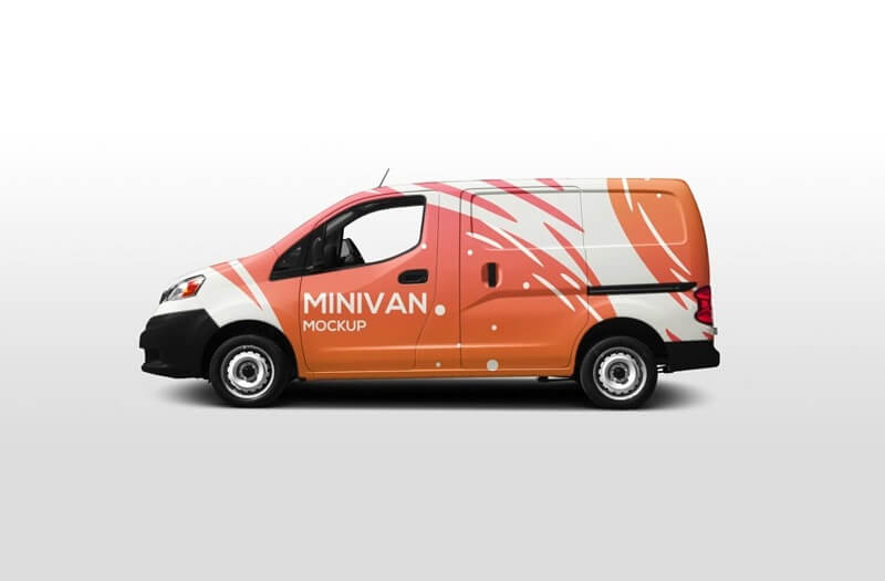 Minivan Mockup