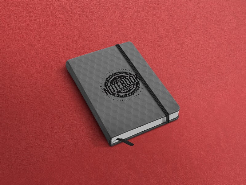 Notebook Free Mockup PSD