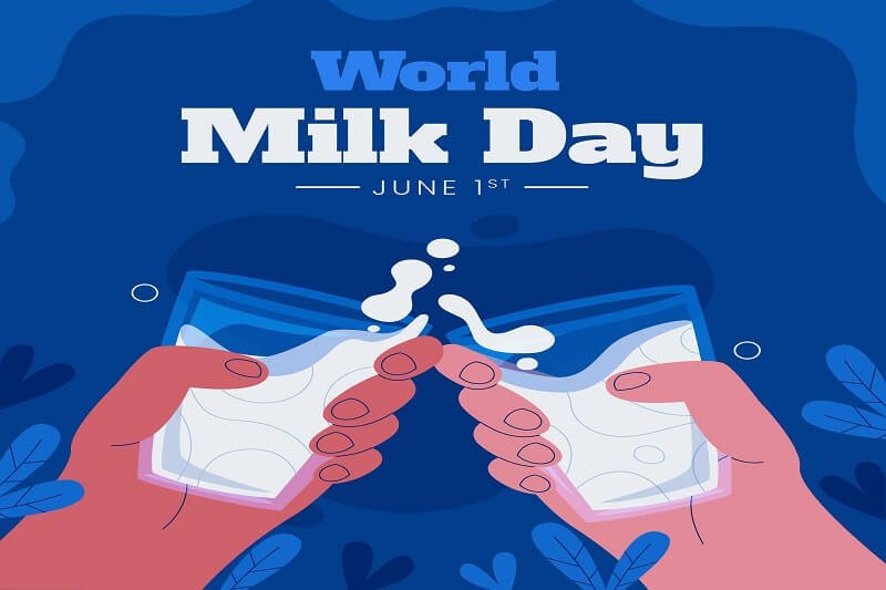 World Milk Day Vector Graphics