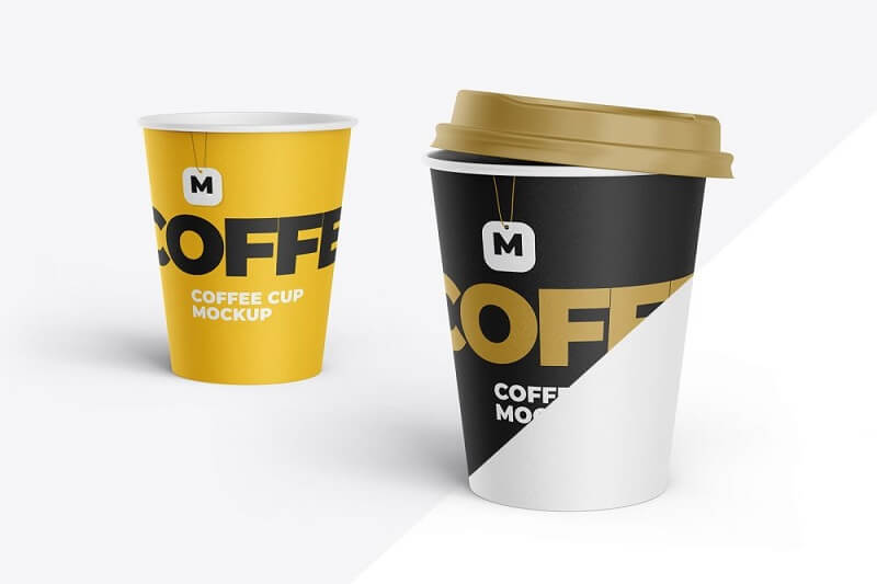 Paper Cup Free Mockup