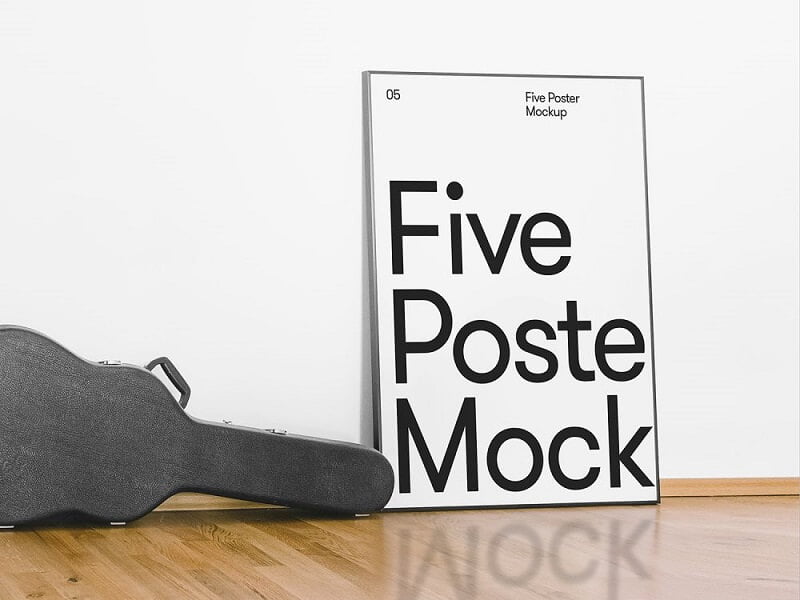 Poster Frame Free Mockup