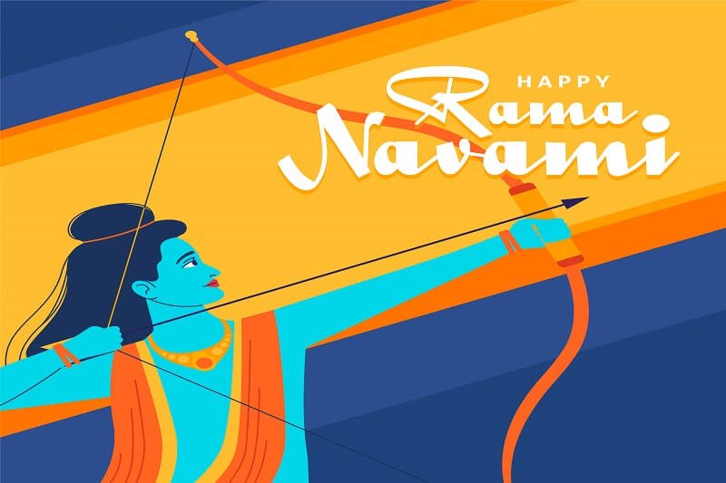 Ram navami with archer