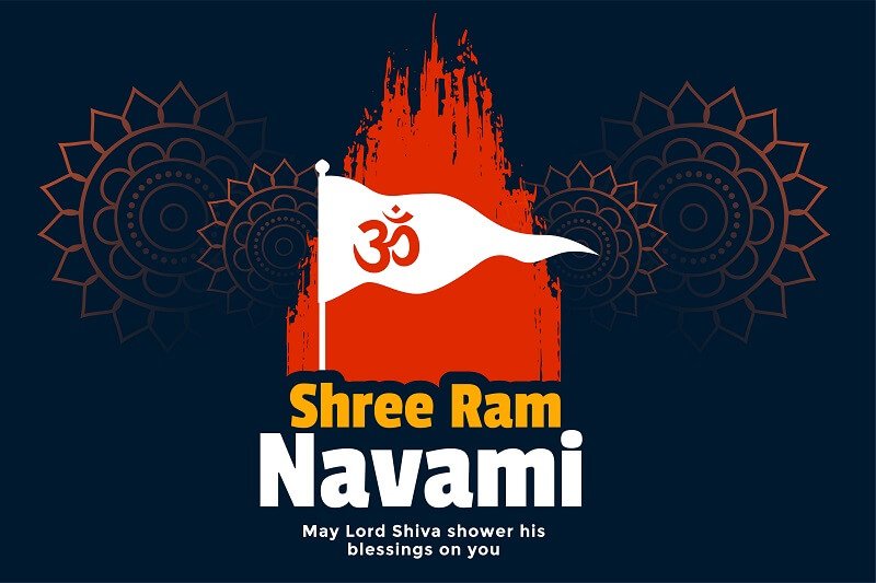 Shree ram navami hindu festival wishes