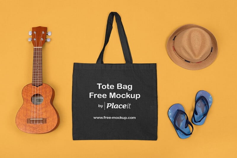 Tote Bag Placeit Free Mockup