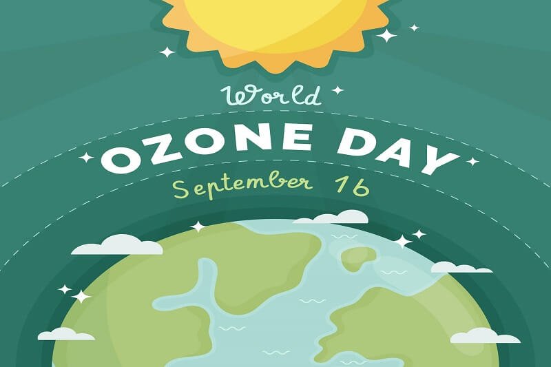 World ozone day illustration