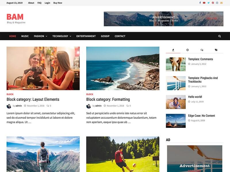 30 Best Free WordPress Themes 2024