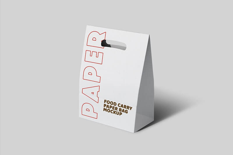 free food carry paper bag mockup psd-1