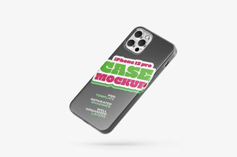 iPhone 12 Pro Case Mockup