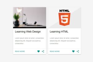 15 Best Free CSS Material Design Cards In 2025