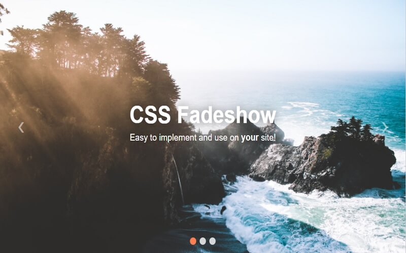 CSS Slideshows
