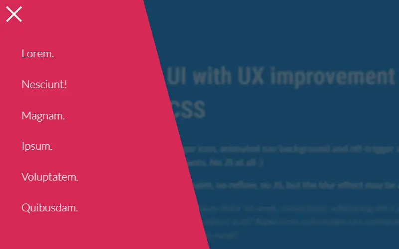 UI With UX Improvements With Only CSS
