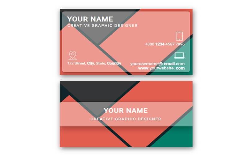 CSS Grid Business Card