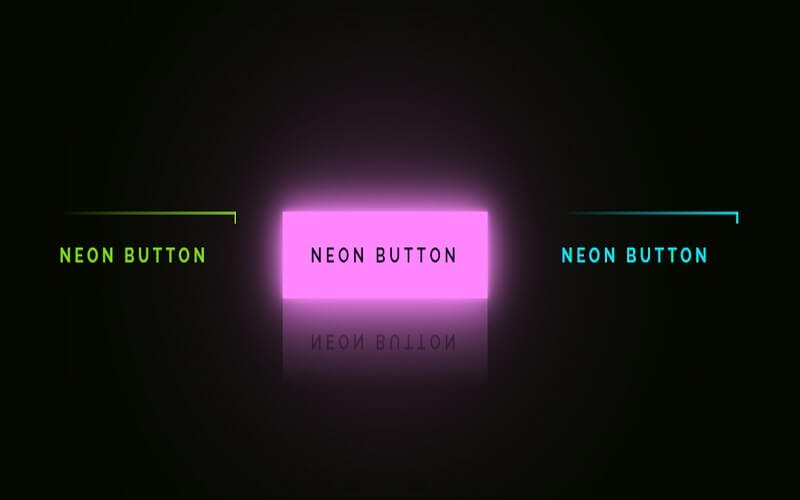 Glowing Buttons