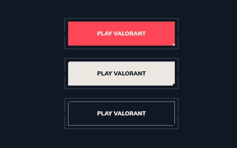 Valorant CSS Button