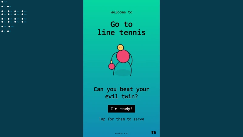 A Pure Free CSS Table Tennis Game