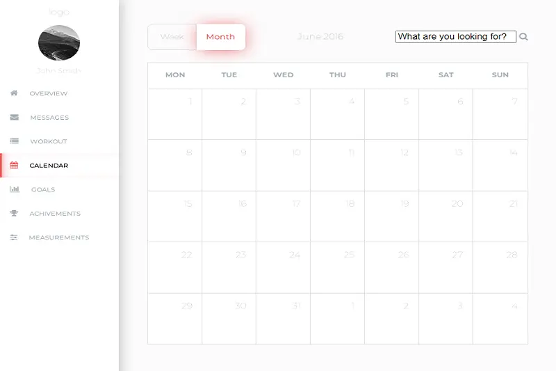CSS Grid Calendar