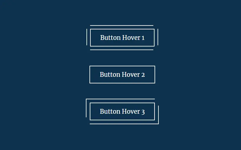 Ghost Button Hover Effects