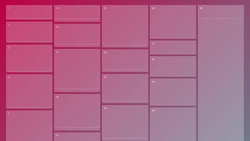 Masonry Pinterest-Style Grid with Flexbox