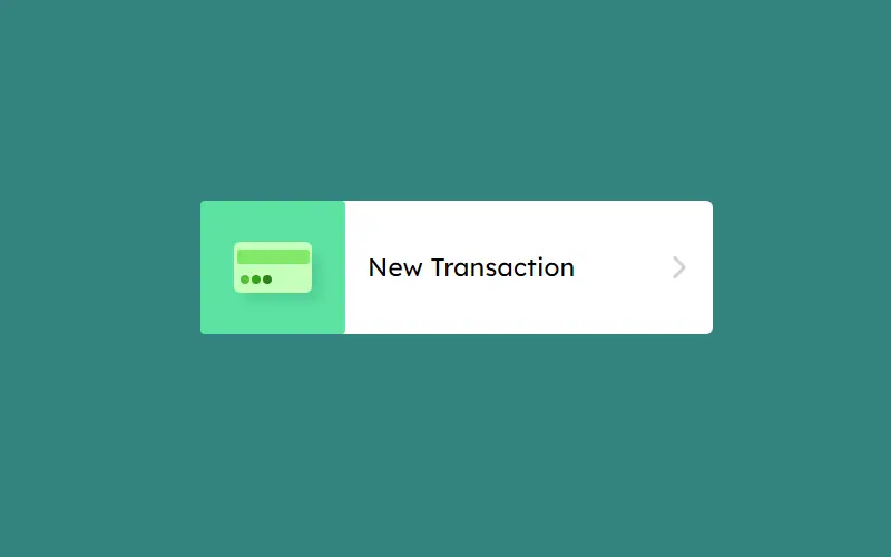 New Transaction Hover Animation