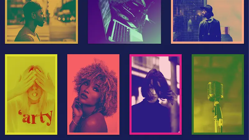 Spotify Colorizer Effects Using CSS Blend Modes