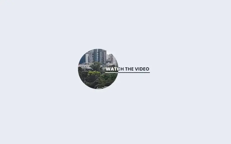 Video CSS Animated Button