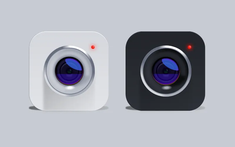 3D Camera Icons