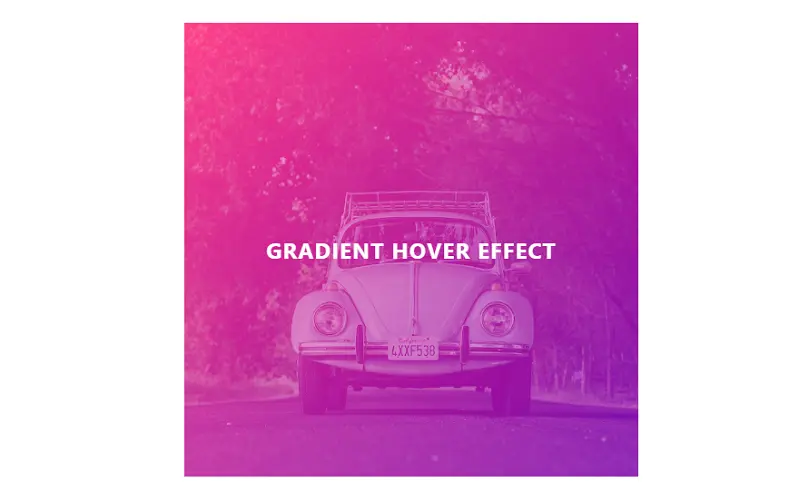 CSS Gradient Hover Effect