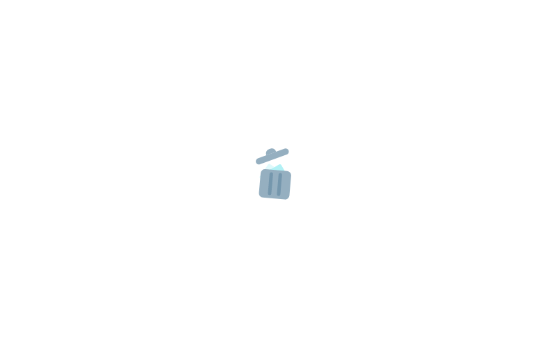 CSS Hover Trash Can